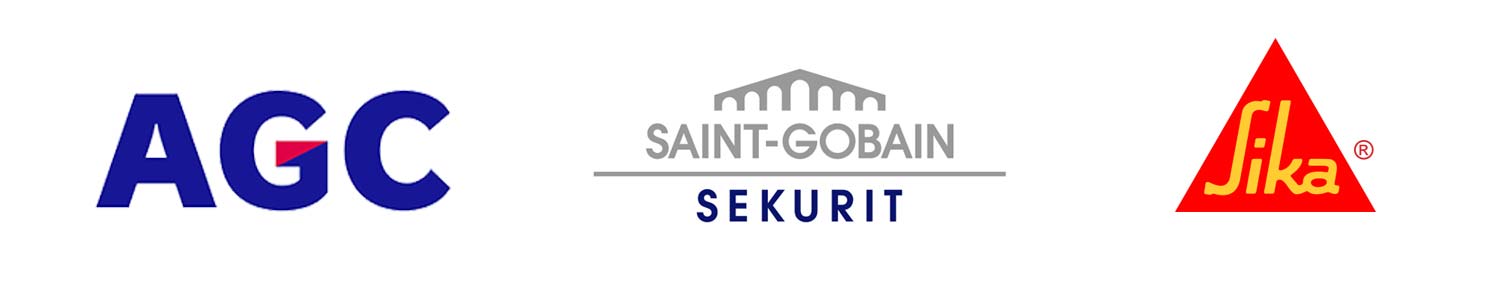 AGC, Sekurit, Sika Logo
